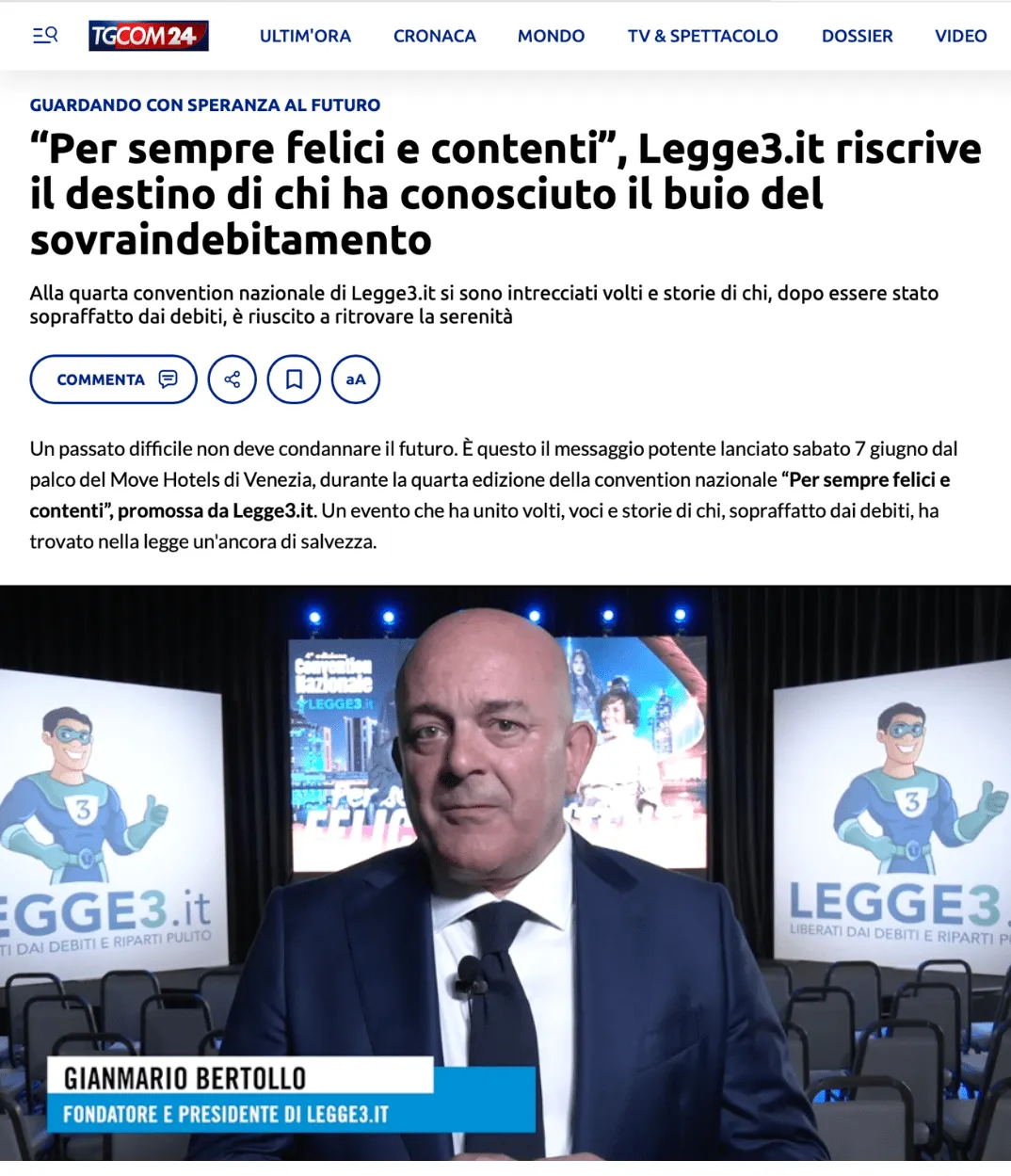 Rassegna stampa