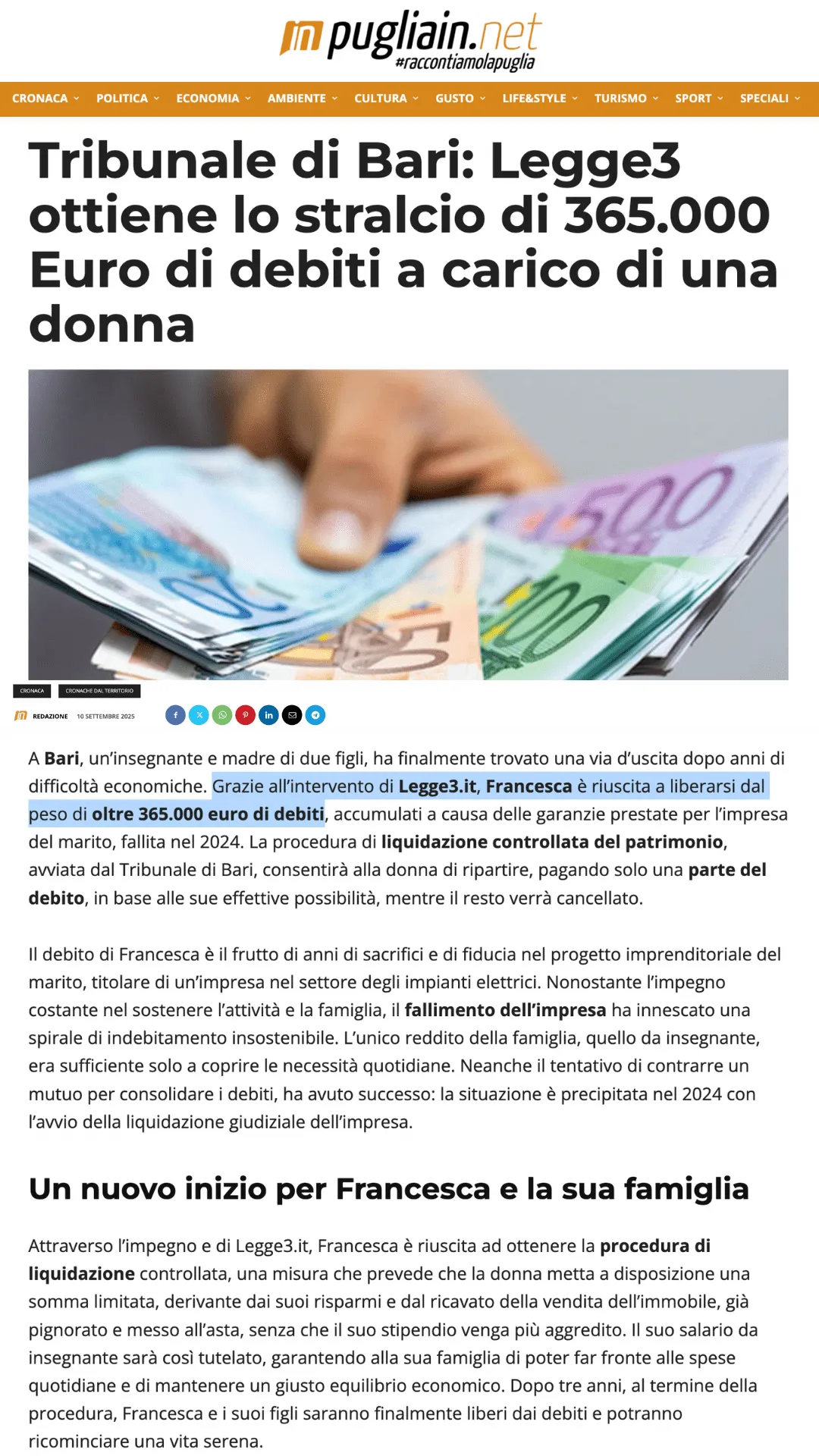Rassegna stampa