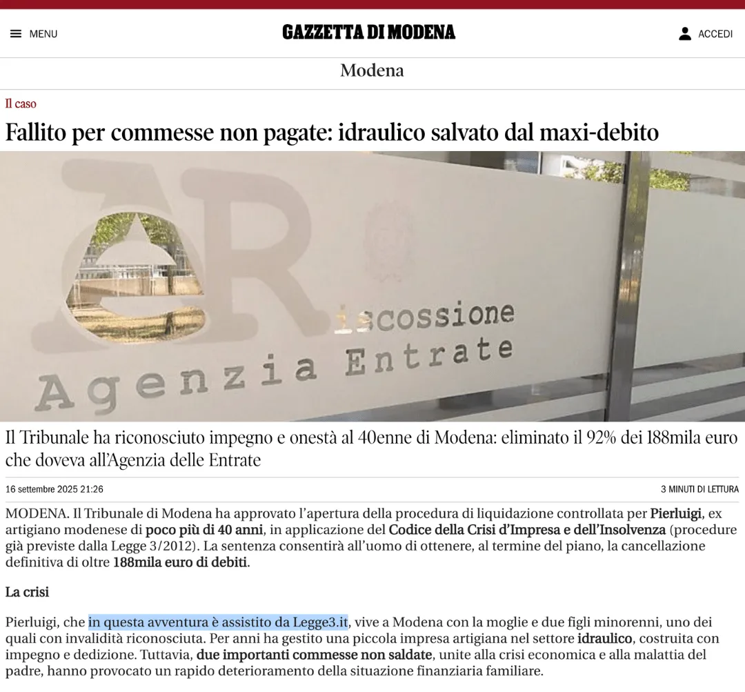 Rassegna stampa