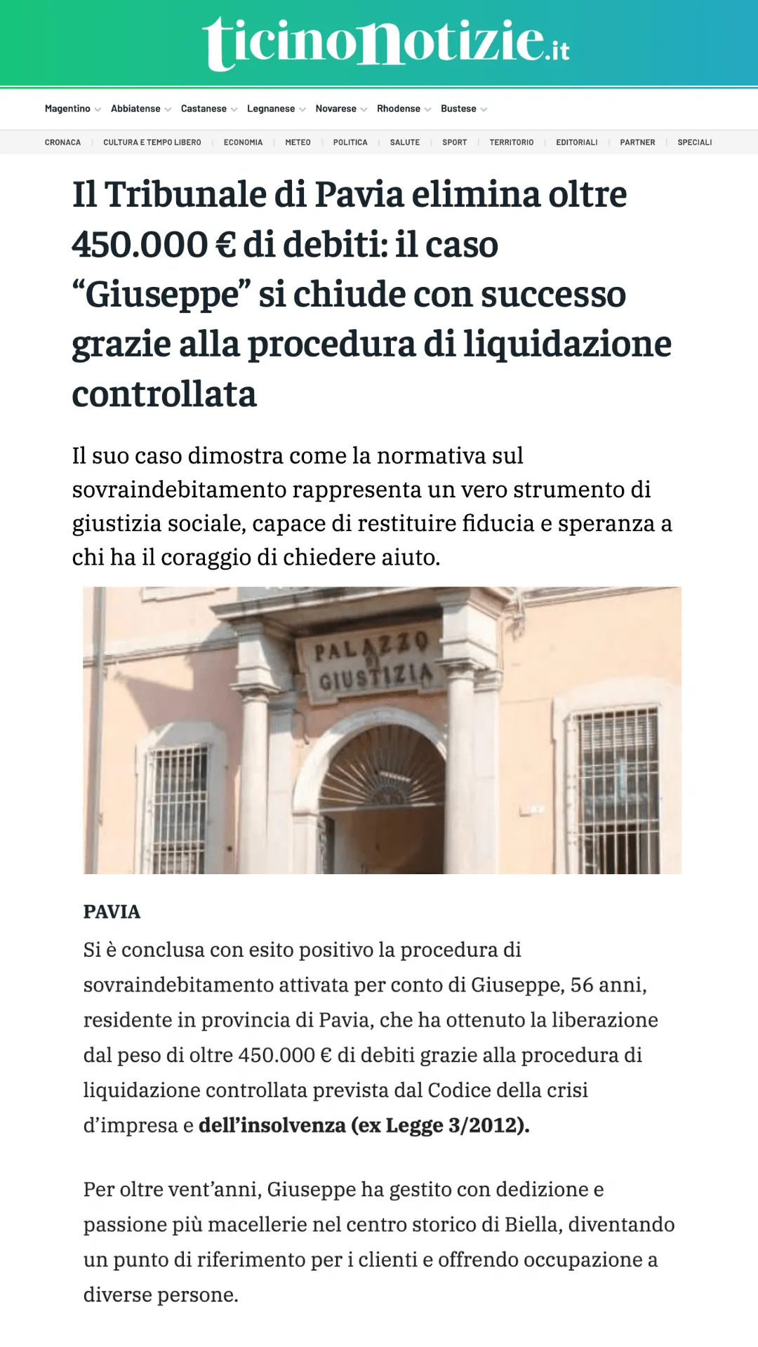 Rassegna stampa