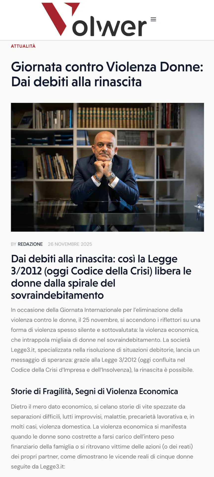 Rassegna stampa