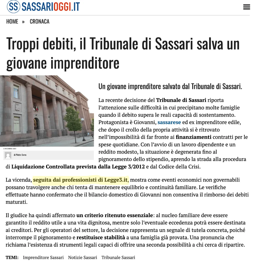 Rassegna stampa