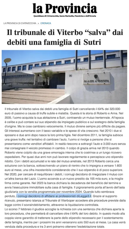 Rassegna stampa