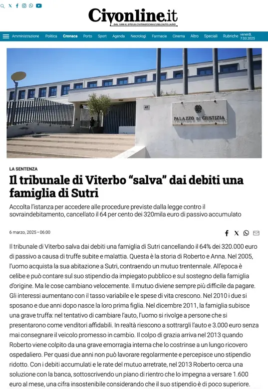 Rassegna stampa