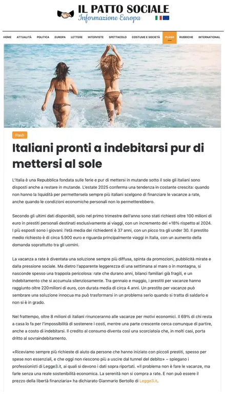 Rassegna stampa