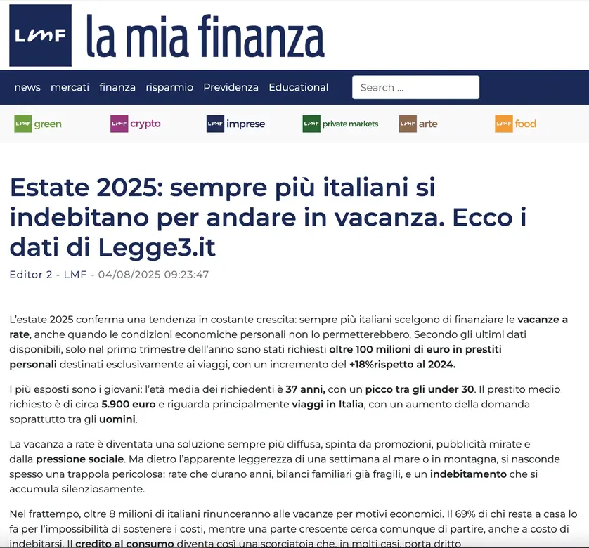 Rassegna stampa