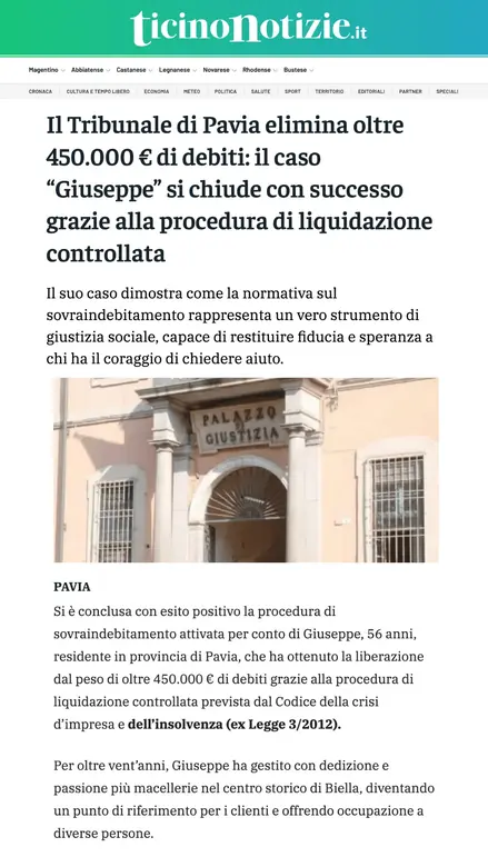 Rassegna stampa