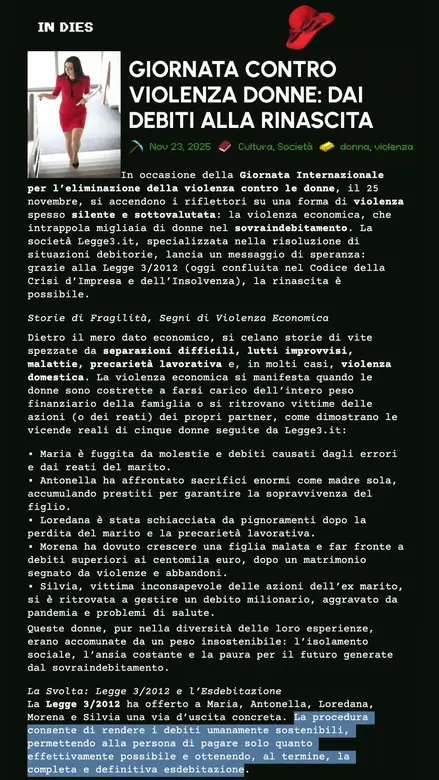 Rassegna stampa