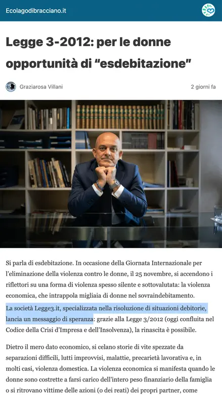 Rassegna stampa